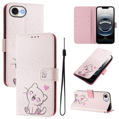 Funda de cuero para teléfono con patrón de d...