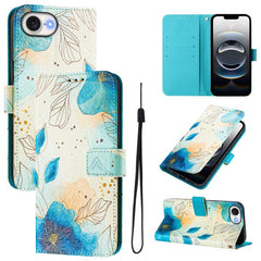 Funda de cuero para teléfono con patrón de d...