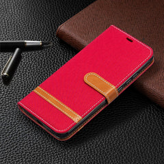Estuche de cuero con tapa horizontal de text...