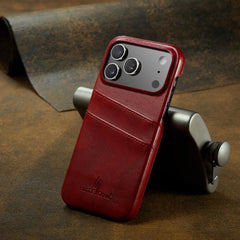 Funda para teléfono de cuero sintético con r...