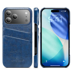 Funda para teléfono de cuero sintético con r...