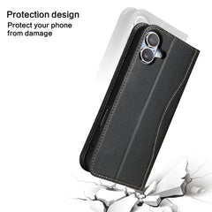 Fierre Shann Funda para teléfono de cuero co...