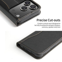 Fierre Shann Funda para teléfono de cuero co...
