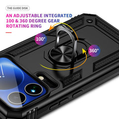 Funda para teléfono de TPU + PC a prueba de ...