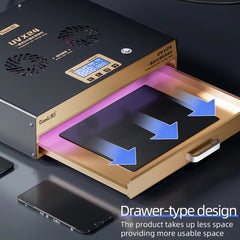 Lámpara de curado por luz ultravioleta integ...
