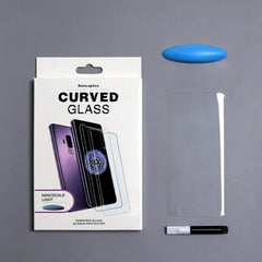 Protector de pantalla curvo con pegamento co...