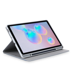 Para Samsung Galaxy Tab S6 Lite Funda de cuero