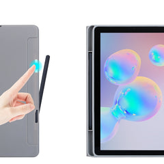 Para Samsung Galaxy Tab S6 Lite Funda de cuero