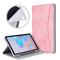 Para Samsung Galaxy Tab S6 Lite Funda de cuero