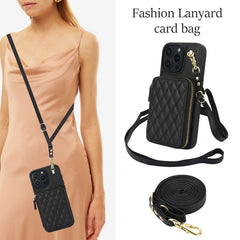 Cartera cruzada con cremallera AwQuer, funda...
