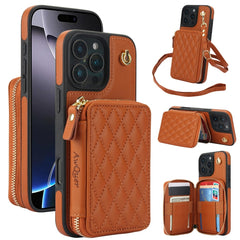 Cartera cruzada con cremallera AwQuer, funda...