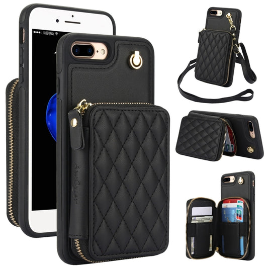 Cartera cruzada con cremallera AwQuer, funda...