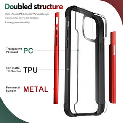 Funda protectora de PC + TPU de metal de la ...