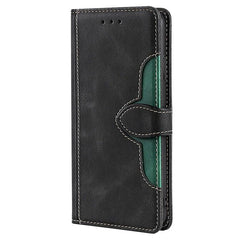 Funda de cuero para teléfono con hebilla mag...