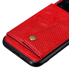 Estuche protector de cuero con soporte y ran...