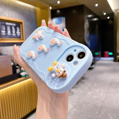 Funda para teléfono con ventana corrediza y ...