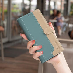 Funda de cuero antirrobo para teléfono con p...