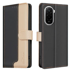 Funda de cuero antirrobo para teléfono con p...