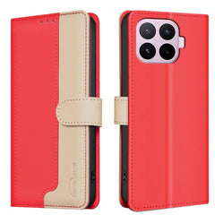 Funda de cuero antirrobo para teléfono con p...