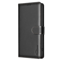 Funda de cuero antirrobo para teléfono con t...