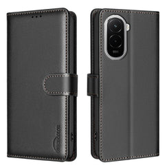 Funda de cuero antirrobo para teléfono con t...