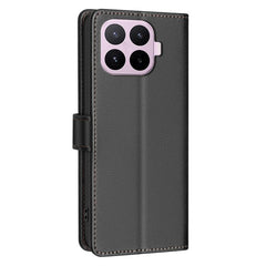 Funda de cuero antirrobo para teléfono con t...