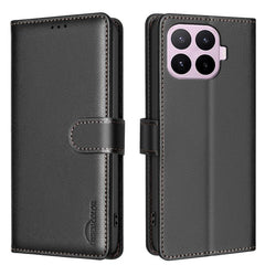 Funda de cuero antirrobo para teléfono con t...