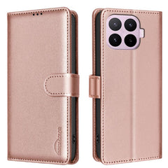 Funda de cuero antirrobo para teléfono con t...