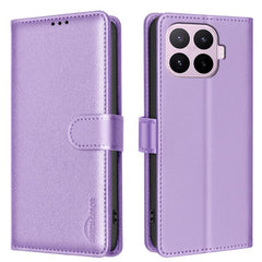 Funda de cuero antirrobo para teléfono con t...