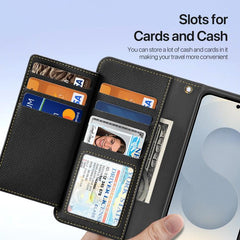 Estuche para teléfono con cierre de cremalle...