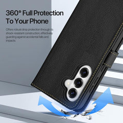 Estuche para teléfono con cierre de cremalle...