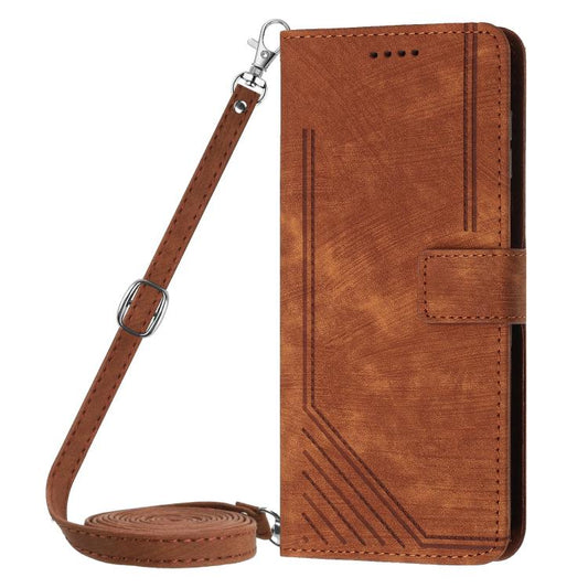 Funda de cuero para teléfono con estampado d...