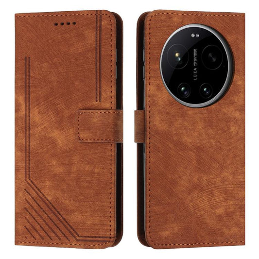 Funda de cuero para teléfono con estampado d...
