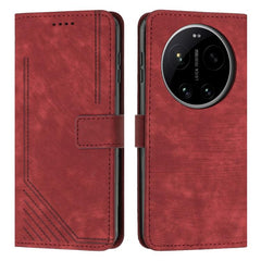 Funda de cuero para teléfono con estampado d...