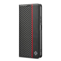 LC.IMEEKE Funda de cuero para teléfono con f...