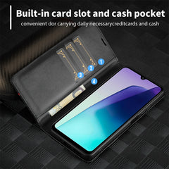 LC.IMEEKE Funda de cuero para teléfono con f...