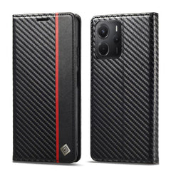 LC.IMEEKE Funda de cuero para teléfono con f...