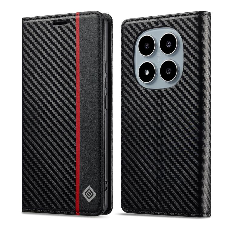 LC.IMEEKE Funda de cuero para teléfono con f...
