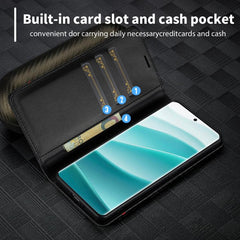LC.IMEEKE Funda de cuero para teléfono con f...
