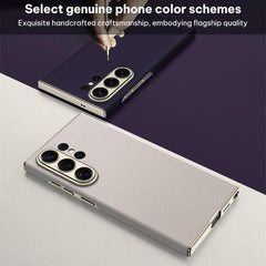 Funda para teléfono curvada de cuero con tac...