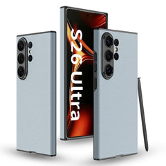 Funda para teléfono curvada de cuero con tac...