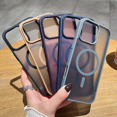 Funda para teléfono MagSafe con tacto de pie...