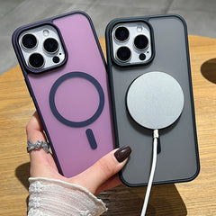 Funda para teléfono MagSafe con tacto de pie...