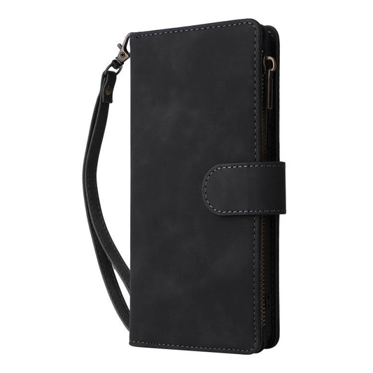 Estuche multifuncional de cuero para teléfon...