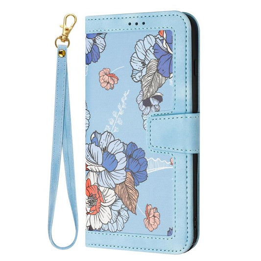 Funda de cuero para teléfono con estampado f...