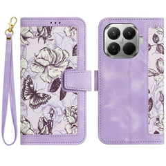 Funda de cuero para teléfono con estampado f...