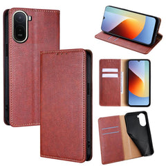 Funda para teléfono de cuero magnético de co...