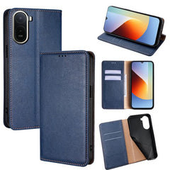 Funda para teléfono de cuero magnético de co...