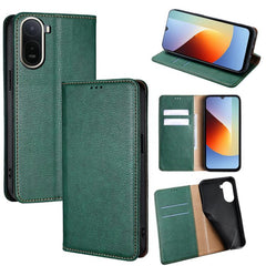 Funda para teléfono de cuero magnético de co...