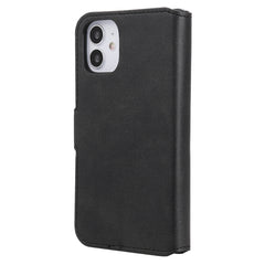 Estuche de cuero con tapa horizontal clásica...